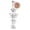 14mm, variant on Belly Button Rings Dangle Belly Navel Rings for Women 925 Sterling Silver Navel Piercing Jewelry
