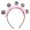 Red, variant on Fgnfyis Candy Hairband Women's Headbands Girls Playful Amusement Park Themed Adjustable Elastic Headwrap Pink