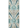 thumbnail image 2 of Pinto, Patricia 10x18 White Modern Wood Framed Museum Art Print Titled - A Touch of Flourish II, 2 of 4