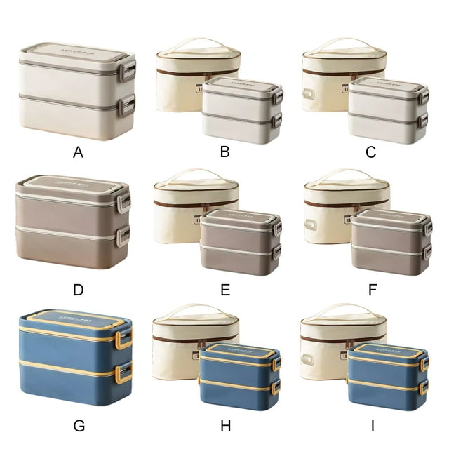 Baohd Portable Electric Lunch Box Food For Warm Meals Easy To Operate Lunch Container khaki Ordinary insulated b