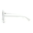 thumbnail image 4 of Kids Size Girls Bling Concave Engraving Iced Out Rectangular Butterfly Sunglasses White Smoke, 4 of 4