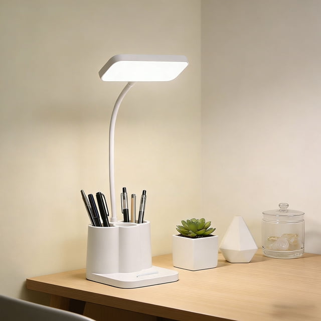 Dvkptbk desk lamp Multifunctional Desk Lamp Eye Friendly Night Light Plug In Type C