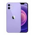 thumbnail image 1 of Remis à Neuf Apple iPhone 12 A2172 (Entièrement Déverrouillé) 64 Go Violet (Grade A+), 1 of 4