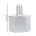 thumbnail image 3 of Adaptador Regulador De CO2, Conector De Aluminio Para Cerveza Casera Con Accesorio De Junta, 3/8 A W21 8 O CGA320, 3 of 7