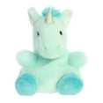thumbnail image 1 of Aurora Palm Pals - Tilly Blue Unicorn 5", 1 of 3
