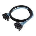 thumbnail image 4 of Sata 3.0 Data Cable Hard Disk Drive SSD Sata Cable SAS Wire 6Gbps 4 to 4/6 to 6, 4 of 5
