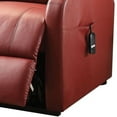 thumbnail image 5 of Ricardo Recliner with Power Lift in Red, 5 of 6