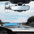 thumbnail image 4 of Rearview Mirror Cell Phone Holder 360° Rotatable Cellphone Mount  Retractable GPS Phone Holder Adjustable Rearview Phone Support Bracket for Mobile Phones GPS  Car, 4 of 11