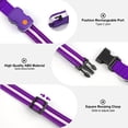thumbnail image 6 of (4 pack) PcEoTllar Light up Dog Collar, LED Dog Collar Rechargeable, Pet Dog Collars for Small Dogs, Purple S, 6 of 8
