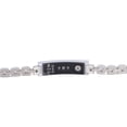 thumbnail image 2 of YAHHU Smart Bracelet Steel Wristband Multi Motion Modes Call Reminder Waterproof Magnetic Activity Fitness Tracker Health Monitor Touchscreen for Men and Women, Silver, 9.84 in / 25 cm, 2 of 9