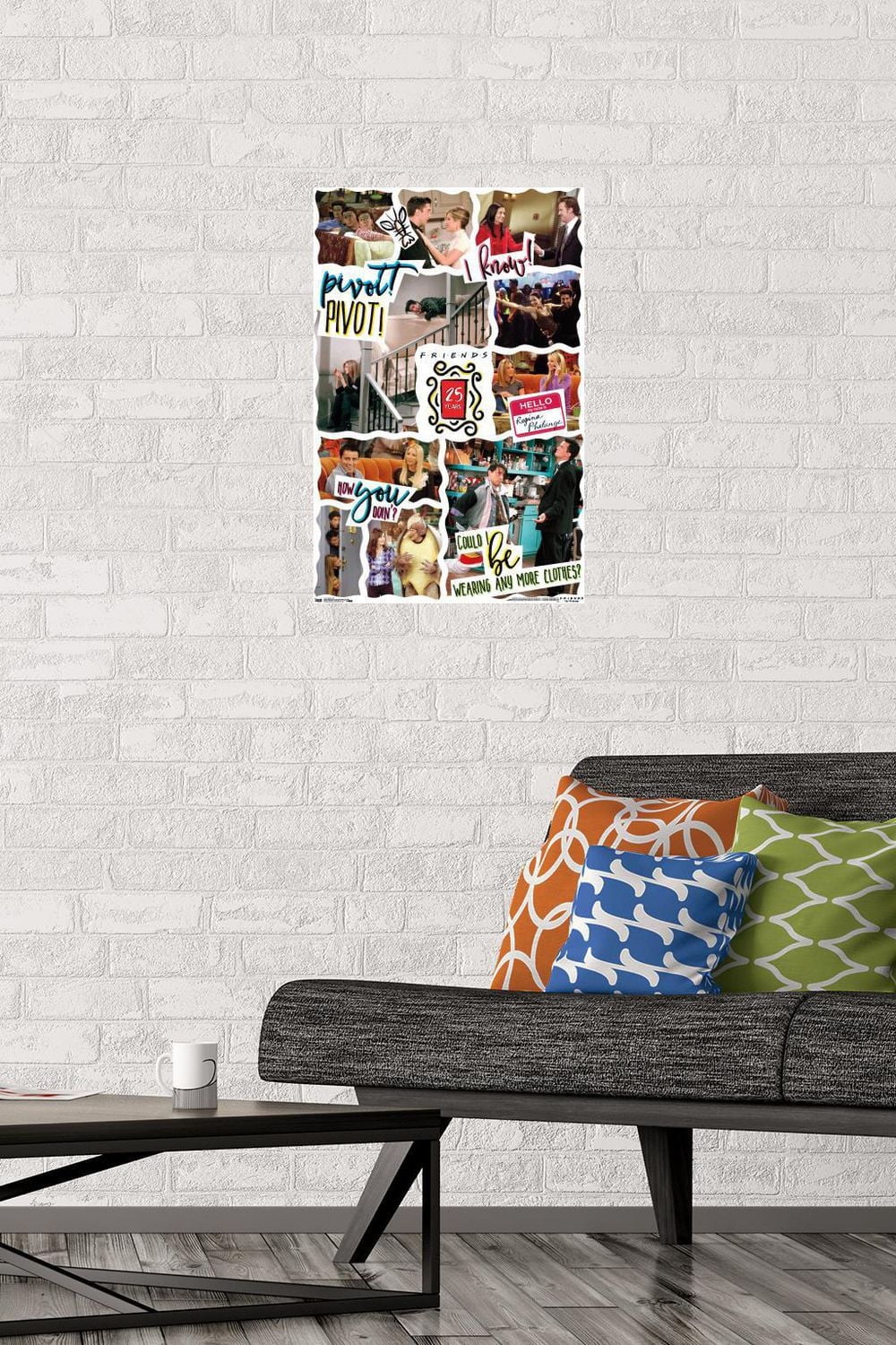 Friends - 25th Wall Poster, 22.375" x 34"