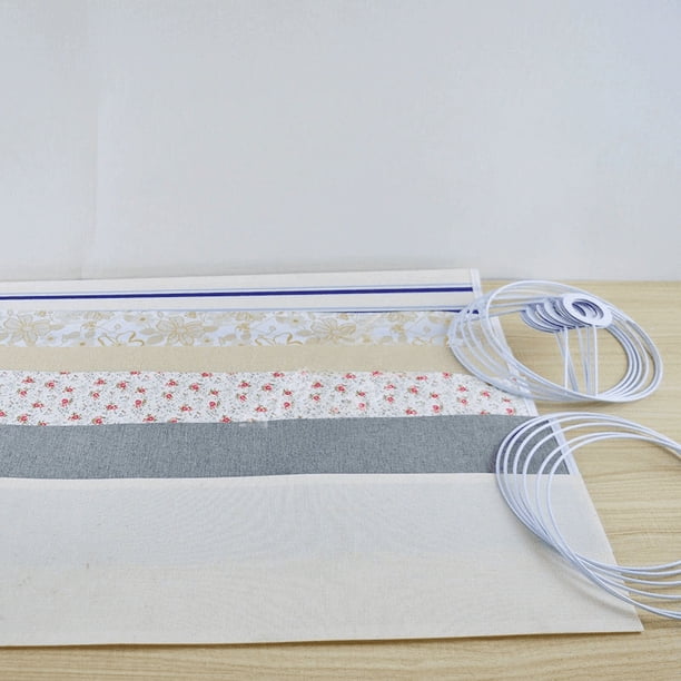 Cubierta de pantalla de tela, lámpara de pared creativa simple, accesorios de pantalla de tela desmontable KD