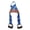 Royal Blue, variant on Horse Western Blue Nylon Adjustable Saddle Youth Rider Kids Buddy Stirrups 5158CO138