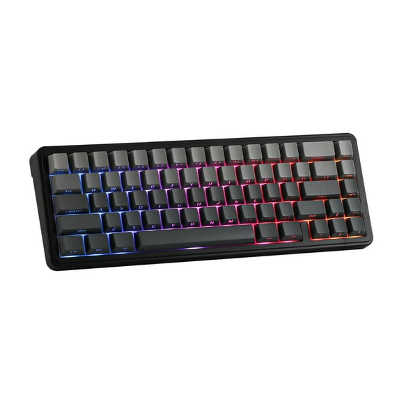 Teclado EPOMAKER x AULA F65 65% inalámbrico mecánico negro