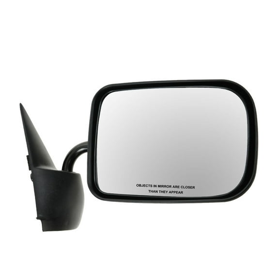 TRQ Manual Side View Mirror RH Right Passenger Side for 94-97 Ram 1500 2500 3500 MRA05779