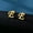 Letter E, variant on MATROOY 1Pair Stainless Steel Lucky A-Z 26 Alphabet Letter Earring Stud Jewelry Gift-Letter E