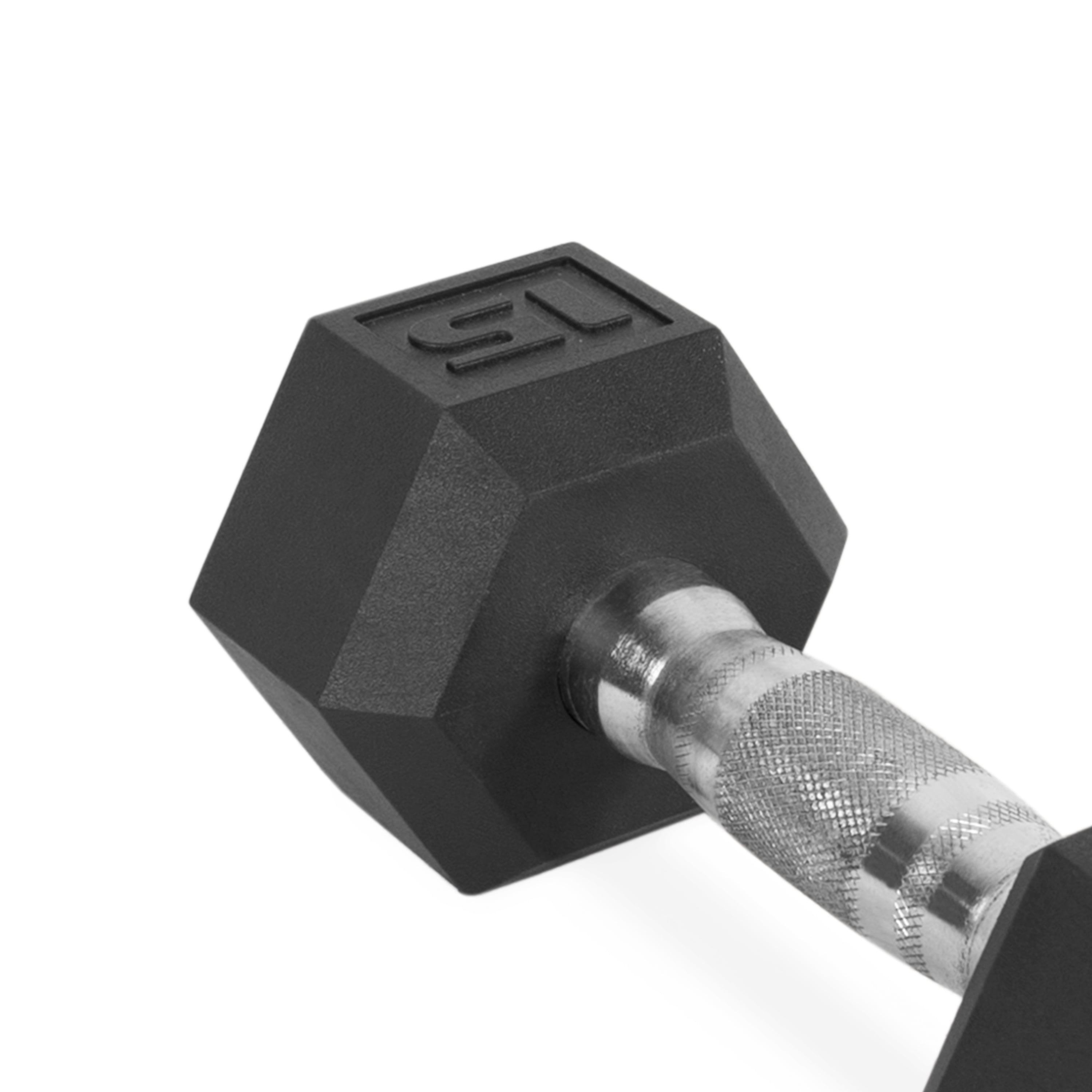 CAP Barbell, 120lb Coated Hex Dumbbell, Single