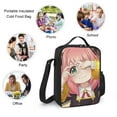 thumbnail image 4 of Anya Forger Spy X Lunch Bag, Insulated Lunch Bag for Women Men Lunch Box Container Bag Reusable Lunch Tote Bag for Office, Work, Beach, Travel, Picnic, 4 of 7