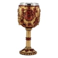 thumbnail image 3 of Ebros Gift Golden Age Steampunk Mechanical Gearwork Skull Face Wine Goblet Drink Chalice Cup Figurine 6oz, 3 of 4