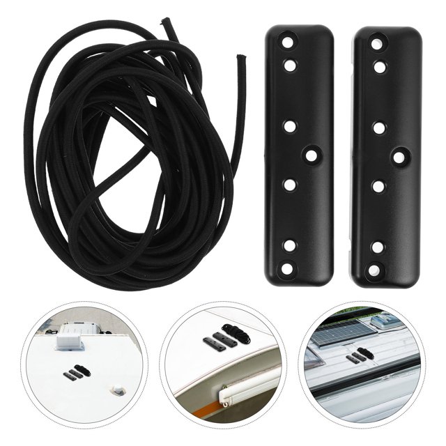 ETHZZLE 1Set Camper Trailer Rv Elastic Shelf Straps for Interior Storage and Anti Slip Stability