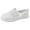 White, variant on Sngxgn Women's Ballet Flats Ballerina Shoes Comfort Slip on Flat Shoes(White,40)