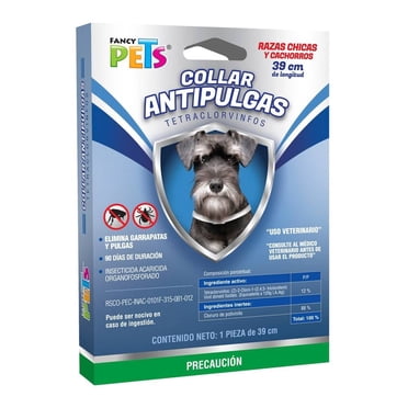 Collar Antipulgas Fancy Pets Razas Chicas y Cachorros 1 Pieza de 39 cm