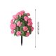 thumbnail image 3 of Flores artificiales, flores falsas, flores artificiales, decoración de flores simuladas, flor de manzano silvestre, plantación en el suelo, patio, maceta con clavo de tierra, geranio, decoración de su, 3 of 6