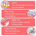 thumbnail image 3 of Toddler Telephone Developmental Toys for 1 2 3 Year Old Boy Girl Gifts Toy Baby Telephone with Music and lighting Baby Toys Educational Learning Toys for 12 18 24 Months, 3 of 5
