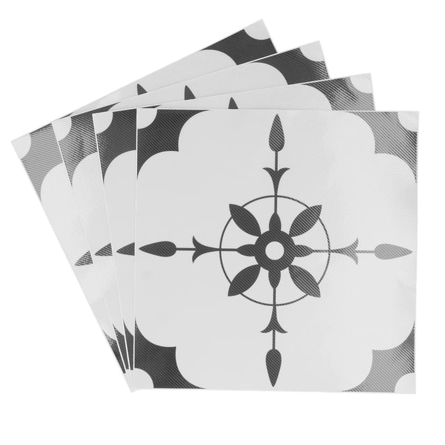 Home Decoration,4Pcs Wall Sticker Self‑Adhesive Self Adhesive Wallpaper Bathroom Wall Sticker User-Friendly Design