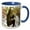 Blue/White, variant on 3drose, Capuchin Monkey, Osa Peninsula, Costa Rica - Sa22 Jgs0010 - Jim Goldstein, 11oz Mug