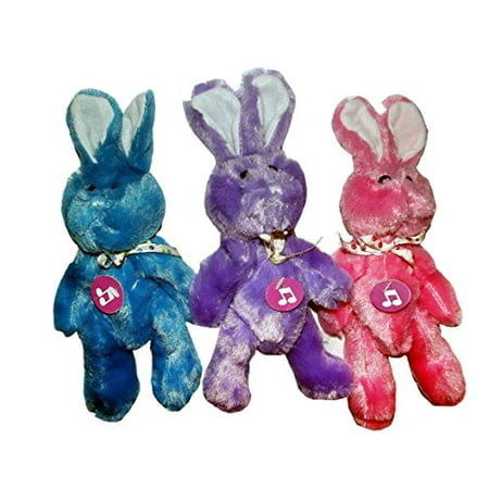 UPC 885824009794 product image for Small Musical Plush Bunnies, Assorted - Colors Vary | upcitemdb.com