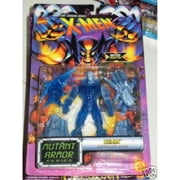 Marvel Mutant Armor X-Men Ice Man Crystalline Armor Toy Biz Figure