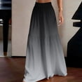 thumbnail image 5 of Wide Leg Palazzo Pants for Women Casual Drawstring Flowy Beach Trousers with Pockets Vacation, 5 of 6