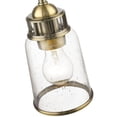 thumbnail image 3 of Livex Lighting Lawrenceville Mini Pendant Light in Antique Brass, 3 of 11