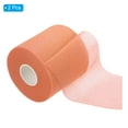 thumbnail image 3 of Unique Bargains 30 Yard PU Tennis Badminton Racket Grip Cushion Wrap Tape Backing Film, Orange 2 Pack, 3 of 8