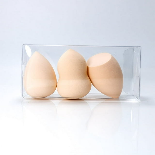 Zhuge Juego de 3 esponjas de belleza, esponja para mezclar maquillaje líquido y en crema, esponja para base de maquillaje, cutis A39
