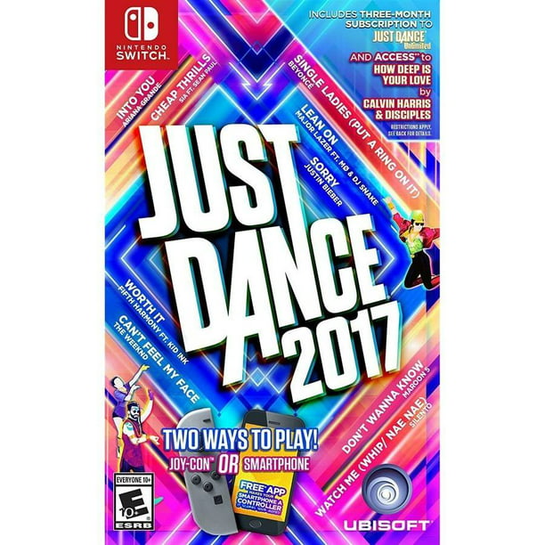Just Dance 2017 Ubisoft Nintendo Switch 887256027896 Walmart