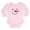 Petal Pink, variant on CafePress - Cute Snowman Face Body Suit - Long Sleeve Cotton Baby Bodysuit