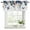 MidnightBlue LightPink, variant on Weeping Blue Floral Curtain Valances for Windows, Kitchen Valance Window Treatments Panel 2 Pack, Spring Butterflies Flowers Linen Rod Pocket Short Curtains for Bathroom Bedroom 42 x 18 Inch