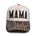 thumbnail image 5 of Gsakboxl Sun Hats for Women MAMA Embroidered Two Tone Retro Trucker Hat, Women Adjustable Outdoor Sun Dad Hat for Casual Daily, 5 of 8