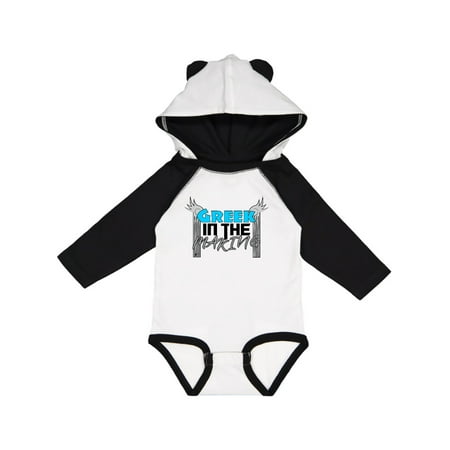 

Inktastic Greek in the Making Gift Baby Boy Long Sleeve Bodysuit