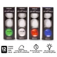 thumbnail image 3 of Pelotas de golf LED GoSports Light Up, paquete de 12 con temporizador de 10 minutos, 3 of 6