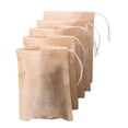 thumbnail image 4 of Bolsa de filtro de té vacía 100 piezas para té de hierbas de Cordón de algodón Color natural_10x9cm Zulema Bolsitas de té vacías, 4 of 8