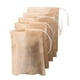 thumbnail image 4 of Paquete de 100 bolsitas de té desechables, papel de filtro, bolsitas de té vacías, bolsas para hojas sueltas Color natural_10x9cm, 4 of 9