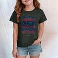 thumbnail image 4 of Staki Toddler 4th of July Shirt Girls USA Shirts Kids 4th of July Shirts American Flag Tshirt Patriotic Top Independence Day Outfit 2-14Y(Gray,5-6 Years), 4 of 5