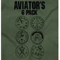thumbnail image 3 of 6 Pack Brew Airforce Beer Flight Hoodie Sweatshirt Women Men Brisco Brands X, 3 of 6