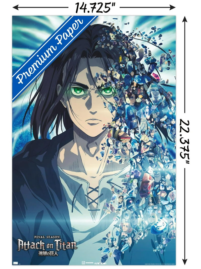Attack on Titan: The Final Season - Fragments Wall Poster, 14.725
