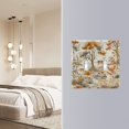 thumbnail image 4 of Yayeee Toggle Light Switch Wall Plate 3-Gang 6.37"x4.48" Decorative Outlet Cover, Forest Pattern, 4 of 7