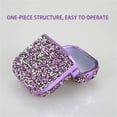 thumbnail image 3 of Decase Airpods Case Cover 2&1,Luxury Bling Glitter Full Protective Case with Keychain for Apple AirPods 1st 2nd Generation Charging Case,Shockproof AirPod Case for Women Girls,Silver, 3 of 5