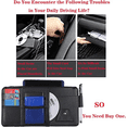 thumbnail image 2 of Car Sun Visor Organizer Sunglass Holder for Car Auto Interi, 2 of 5